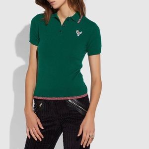 Coach Cashmere/Wool polo XS (fits like a XXS)